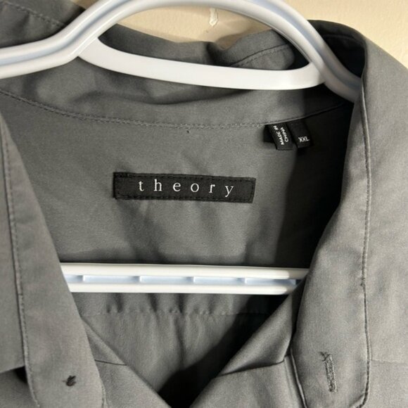 Theory Button Down Dress Shirt - Picture 4 of 6